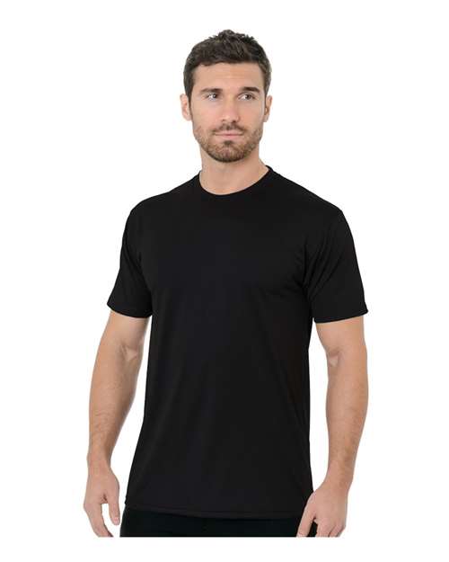 Bayside 5300 USA-Made Performance T-Shirt - Black - HIT a Double