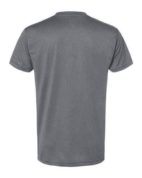 Bayside 5300 USA-Made Performance T-Shirt - Charcoal - HIT a Double
