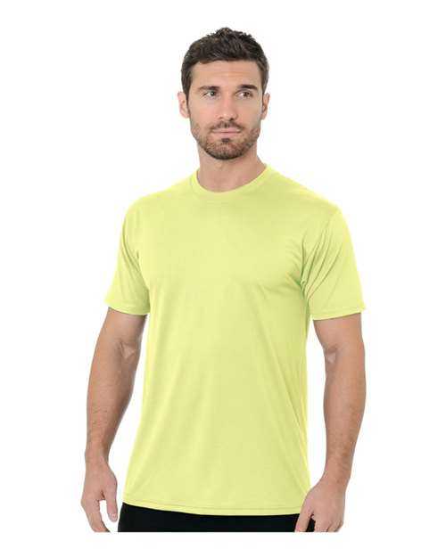 Bayside 5300 USA-Made Performance T-Shirt - Lime Green - HIT a Double