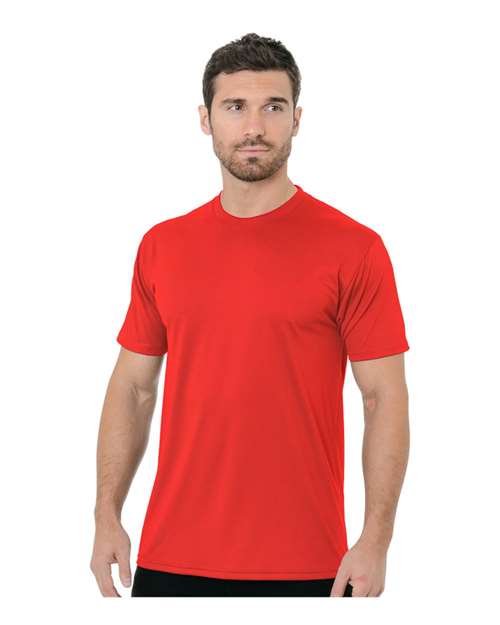 Bayside 5300 USA-Made Performance T-Shirt - Red - HIT a Double