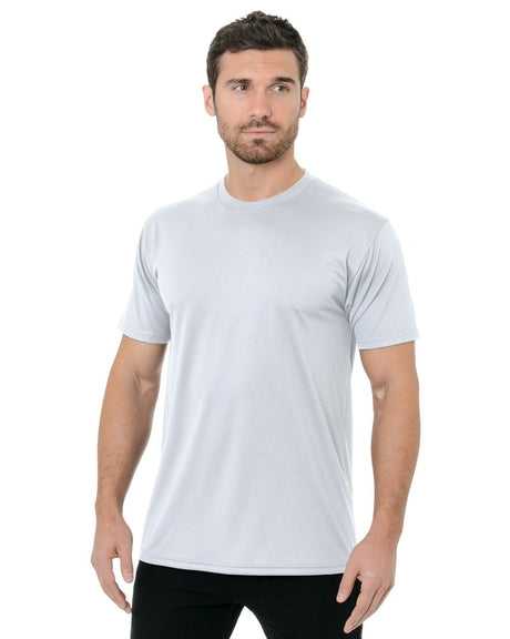 Bayside 5300 USA-Made Performance T-Shirt - White - HIT a Double