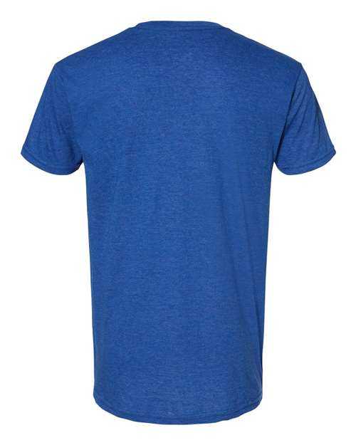 Bayside 5710 USA-Made Triblend Crew - Tri Royal Blue - HIT a Double