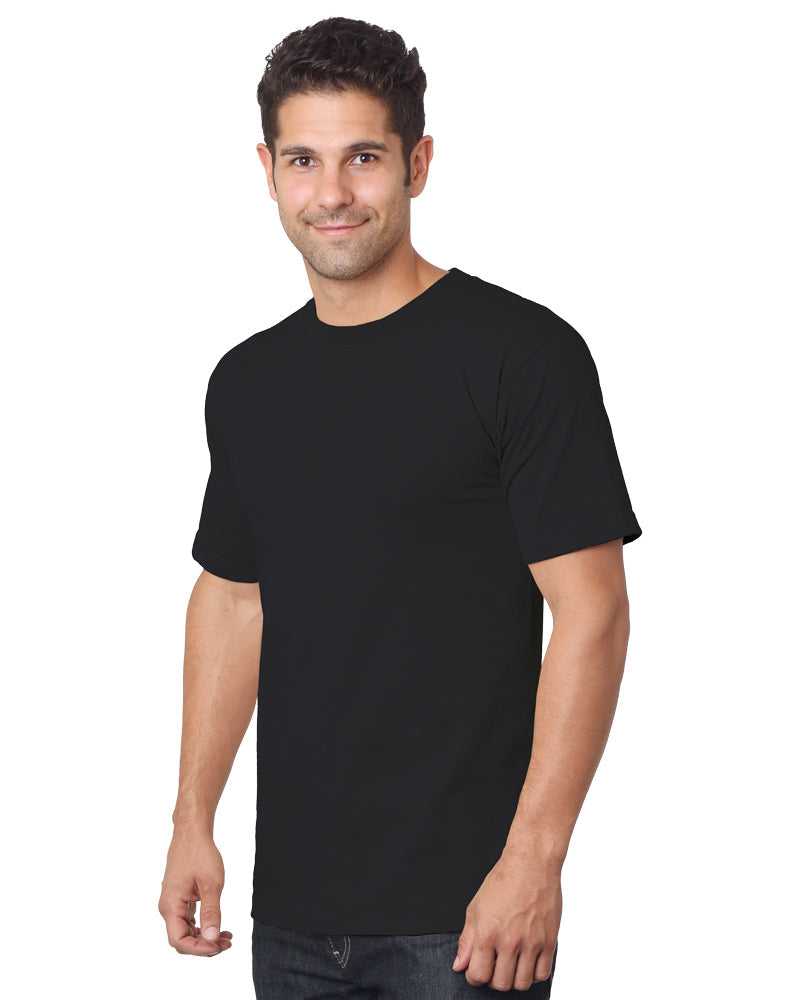 Bayside 5910 USA-Made Heavyweight Ringspun T-Shirt - Black - HIT a Double