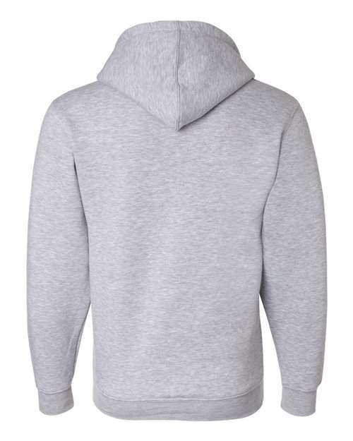 Bayside 900 USA-Made Full-Zip Hooded Sweatshirt - Dark Ash - HIT a Double