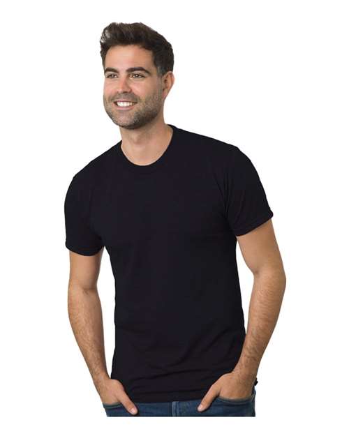 Bayside 9570 Triblend Tee - Solid Black - HIT a Double