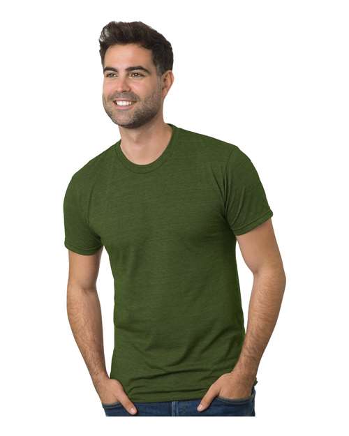 Bayside 9570 Triblend Tee - Tri Olive - HIT a Double
