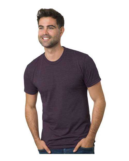 Bayside 9570 Triblend Tee - Tri Plum - HIT a Double