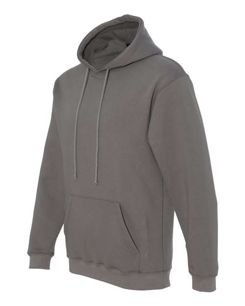 Bayside 960 USA-Made Hooded Sweatshirt - Charcoal - HIT a Double