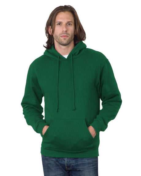 Bayside 960 USA-Made Hooded Sweatshirt - Hunter Green - HIT a Double