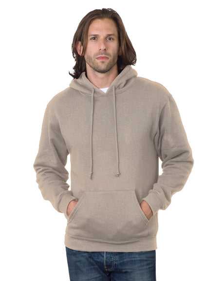 Bayside 960 USA-Made Hooded Sweatshirt - Sand - HIT a Double