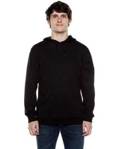 Beimar AHJ701 Unisex 45 oz Long-Sleeve Jersey Hooded T-Shirt - Black - HIT a Double