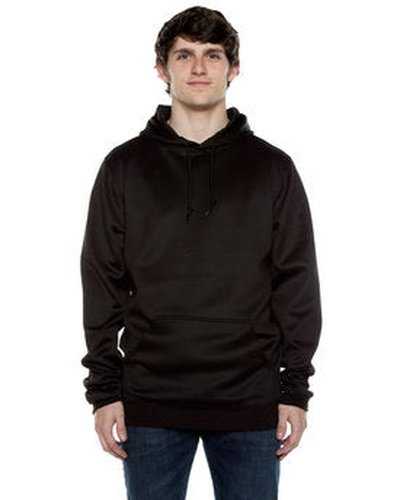 Beimar Drop Ship ALR801 Unisex 9 oz Polyester Air Layer Tech Pullover Hooded Sweatshirt - Black - HIT a Double
