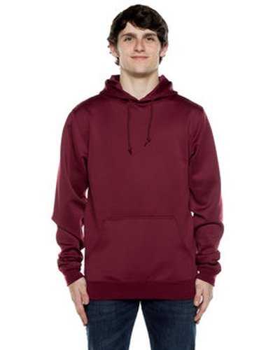 Beimar Drop Ship ALR801 Unisex 9 oz Polyester Air Layer Tech Pullover Hooded Sweatshirt - Maroon - HIT a Double