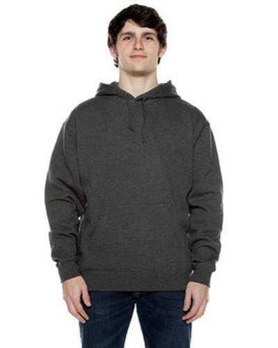Beimar F102R Unisex 10 oz 80 20 Cotton Poly Exclusive Hooded Sweatshirt - Charcoal Heather - HIT a Double