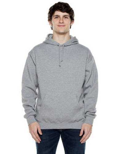 Beimar F102R Unisex 10 oz 80 20 Cotton Poly Exclusive Hooded Sweatshirt - Heather Gray - HIT a Double