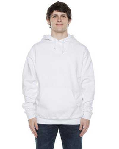 Beimar F102R Unisex 10 oz 80 20 Cotton Poly Exclusive Hooded Sweatshirt - White - HIT a Double