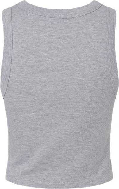 Bella + Canvas 1019 Women&#39;s Micro Rib Racer Tank - Athletic Heather - HIT a Double - 5