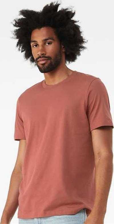 Bella + Canvas 3001 Jersey Tee - Clay - HIT a Double - 3