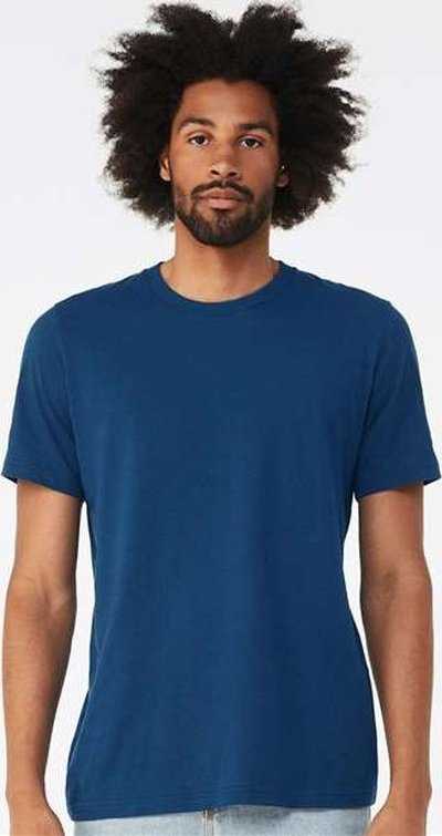 Bella + Canvas 3001 Jersey Tee - Cool Blue - HIT a Double - 2