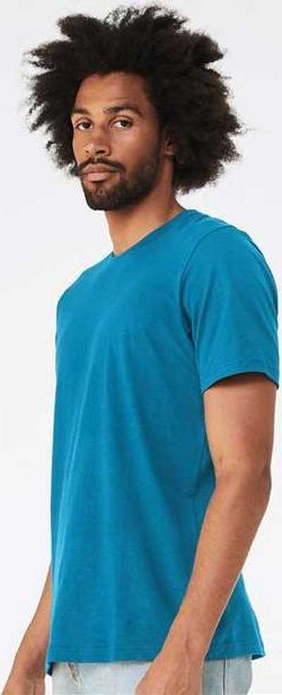 Bella + Canvas 3001 Jersey Tee - Electric Blue - HIT a Double - 3