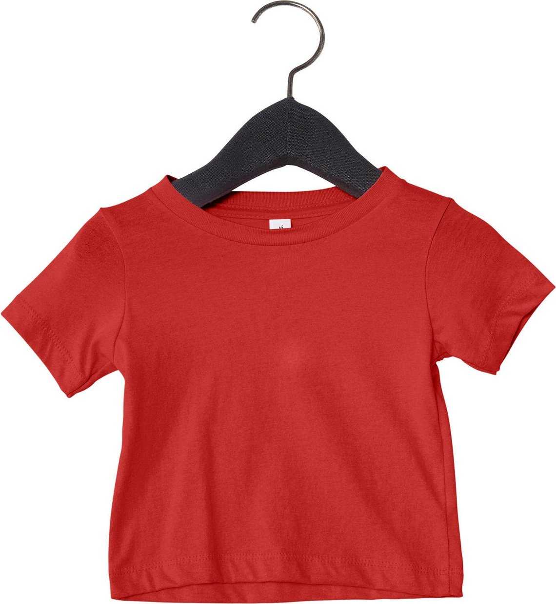 Bella + Canvas 3001B Infant Jersey Short Sleeve T-Shirt - RED - HIT a Double - 1