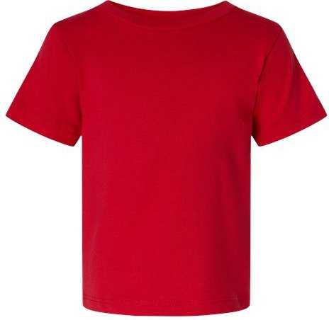 Bella + Canvas 3001B Infant Jersey Tee - Red - HIT a Double - 1