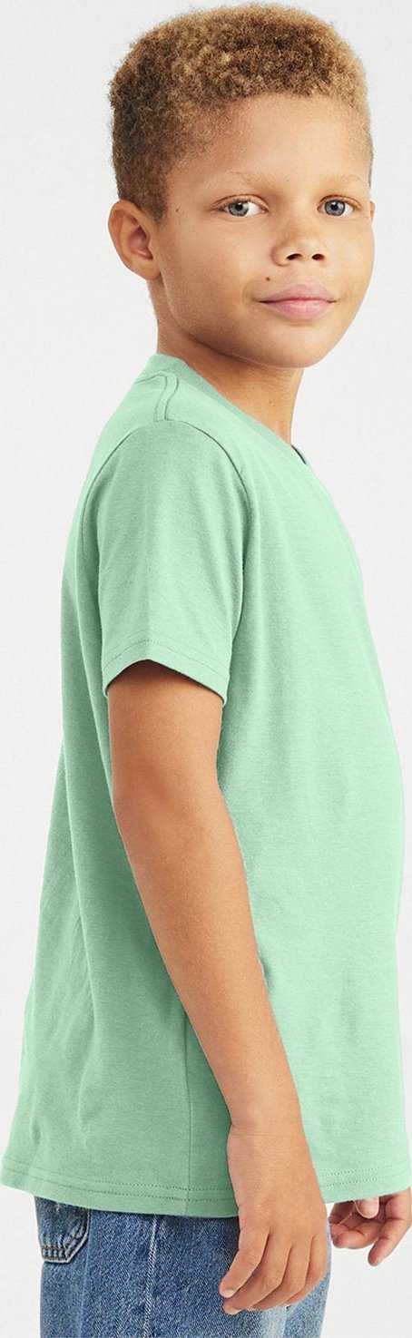 Bella + Canvas 3001Y Youth Jersey T-Shirt - MINT - HIT a Double - 1
