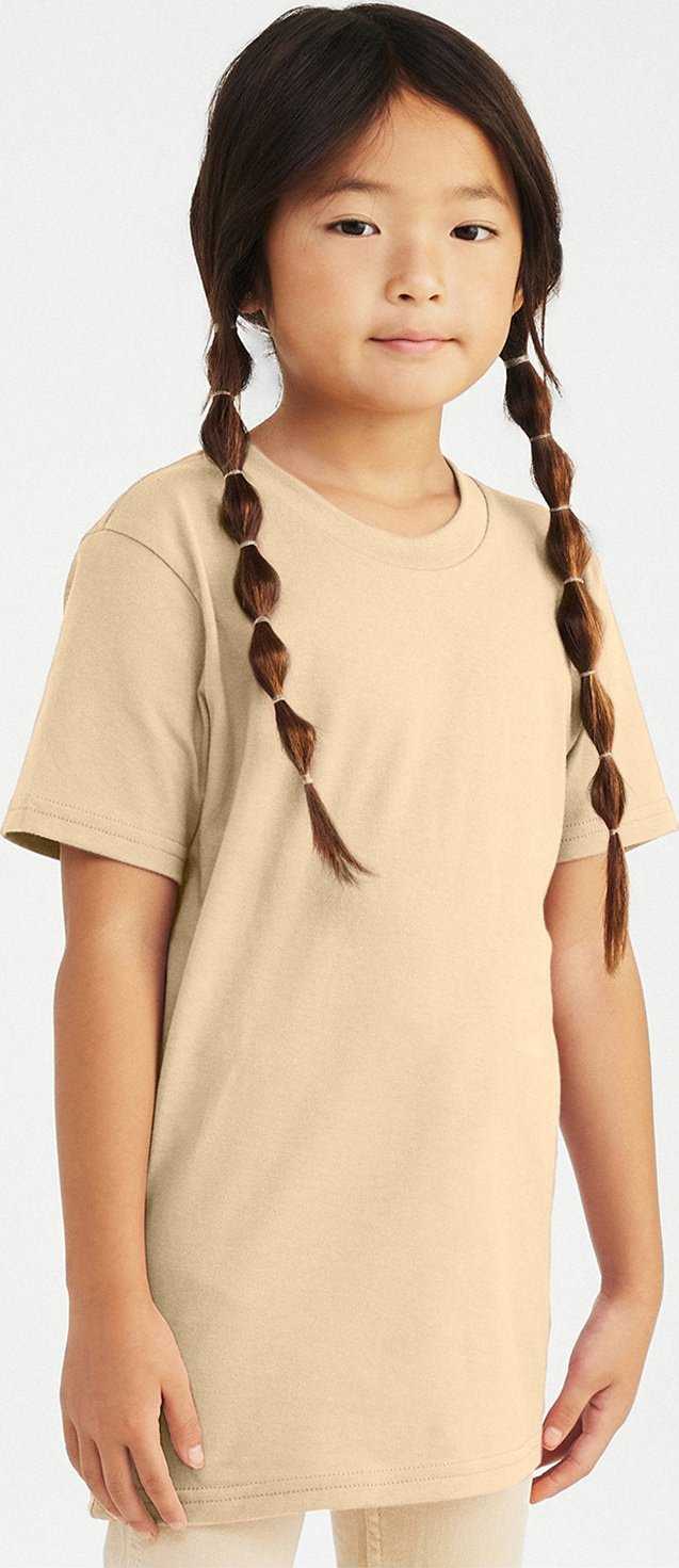 Bella + Canvas 3001Y Youth Jersey T-Shirt - SOFT CREAM - HIT a Double - 1