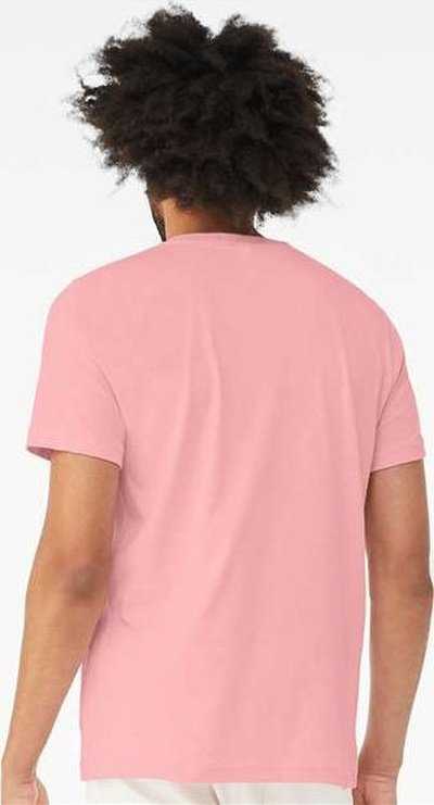 Bella + Canvas 3005 Jersey V-Neck Tee - Pink - HIT a Double - 4