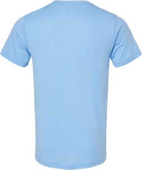 Bella + Canvas 3413 Triblend Tee - Solid Carolina Blue Triblend - HIT a Double - 5