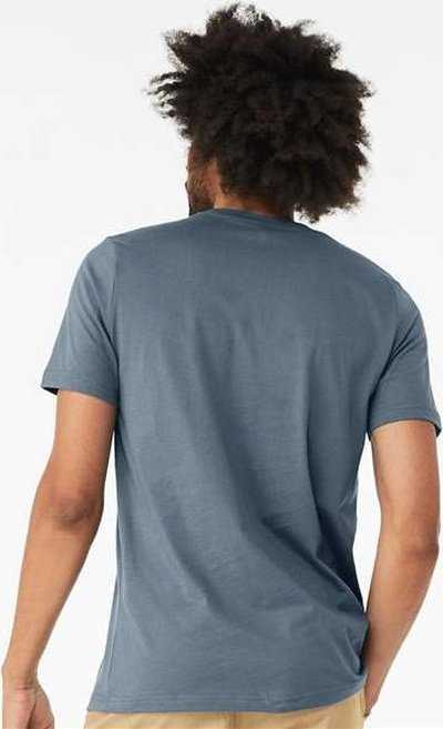 Bella + Canvas 3413 Triblend Tee - Solid Slate Triblend - HIT a Double - 4