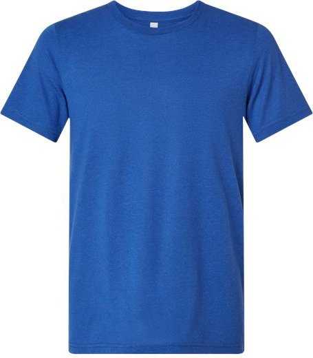 Bella + Canvas 3413 Triblend Tee - Solid True Royal Triblend - HIT a Double - 1