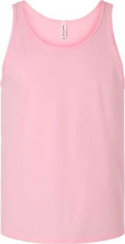 Bella + Canvas 3480 Jersey Tank - Pink - HIT a Double - 1