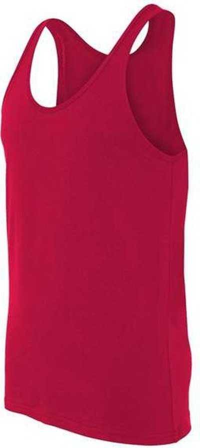 Bella + Canvas 3480 Jersey Tank - Red - HIT a Double - 2