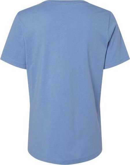 Bella + Canvas 6400 Womens Relaxed Jersey Tee - Carolina Blue - HIT a Double - 5