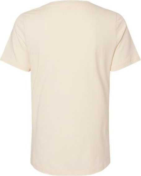 Bella + Canvas 6405 Womens Relaxed Jersey V-Neck Tee - Natural - HIT a Double - 5