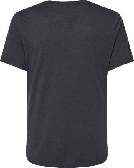 Bella + Canvas 6413 Womens Relaxed Fit Triblend Tee - Solid Dark Gray Triblend - HIT a Double - 5