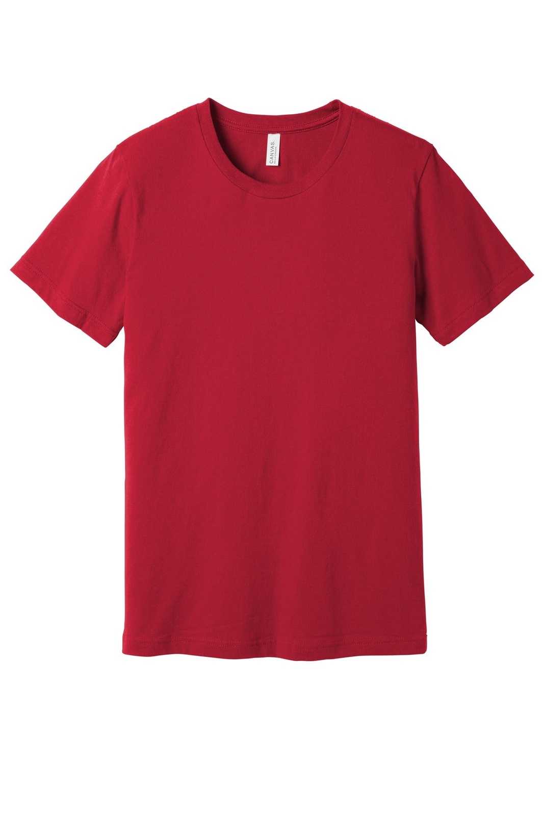 Bella + Canvas 3001 Unisex Jersey Short Sleeve Tee - Canvas Red - HIT a Double