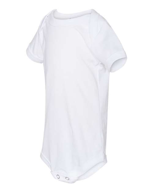 Bella + Canvas 100B Baby Jersey One Piece - White - HIT a Double