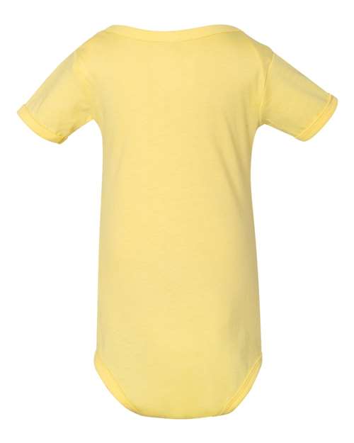 Bella + Canvas 100B Baby Jersey One Piece - Yellow - HIT a Double