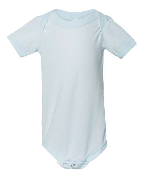 Bella + Canvas 134B Baby Triblend Short Sleeve One Piece - Ice Blue Triblend - HIT a Double