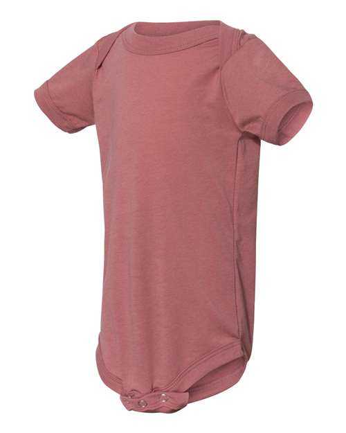 Bella + Canvas 134B Baby Triblend Short Sleeve One Piece - Mauve Triblend - HIT a Double