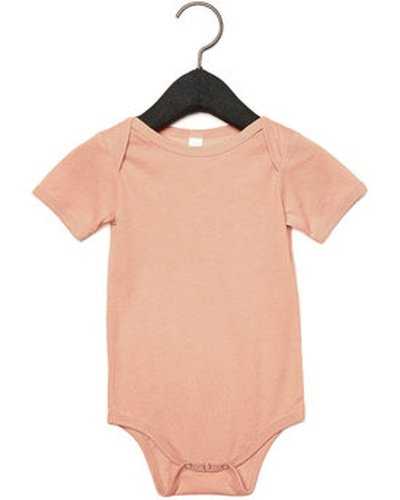 Bella + Canvas 134B Infant Triblend Short-Sleeve One-Piece - Peach Triblend - HIT a Double