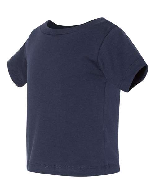 Bella + Canvas 3001B Baby Jersey Tee - Navy - HIT a Double