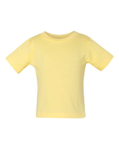 Bella + Canvas 3001B Baby Jersey Tee - Yellow - HIT a Double