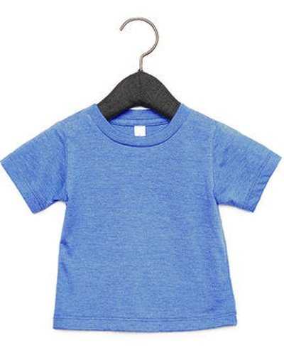 Bella + Canvas 3001B Infant Jersey Short Sleeve T-Shirt - Heather Columbia Blue - HIT a Double