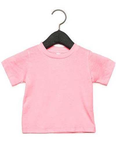 Bella + Canvas 3001B Infant Jersey Short Sleeve T-Shirt - Pink - HIT a Double