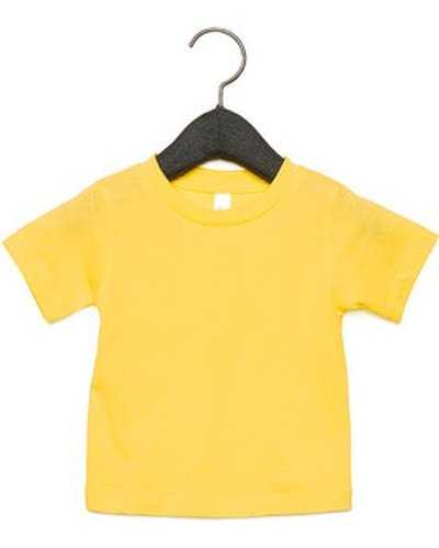 Bella + Canvas 3001B Infant Jersey Short Sleeve T-Shirt - Yellow - HIT a Double