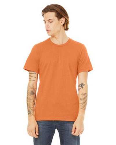 Bella + Canvas 3001C Unisex Jersey T-Shirt - Burnt Orange - HIT a Double