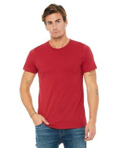Bella + Canvas 3001C Unisex Jersey T-Shirt - Canavyas Red - HIT a Double